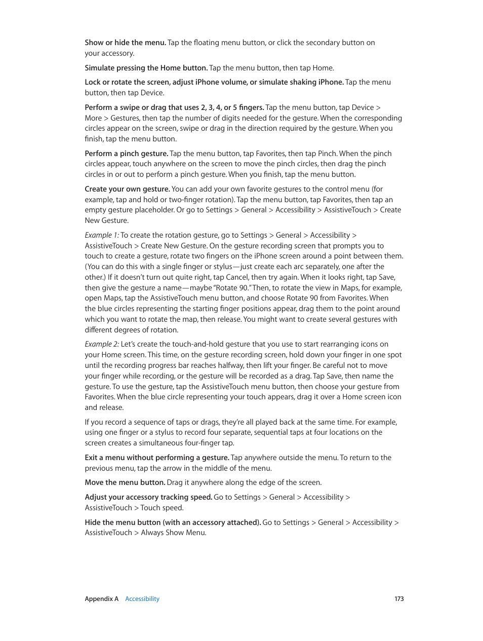 Apple iPhone iOS 8.4 User Manual | Page 173 / 196