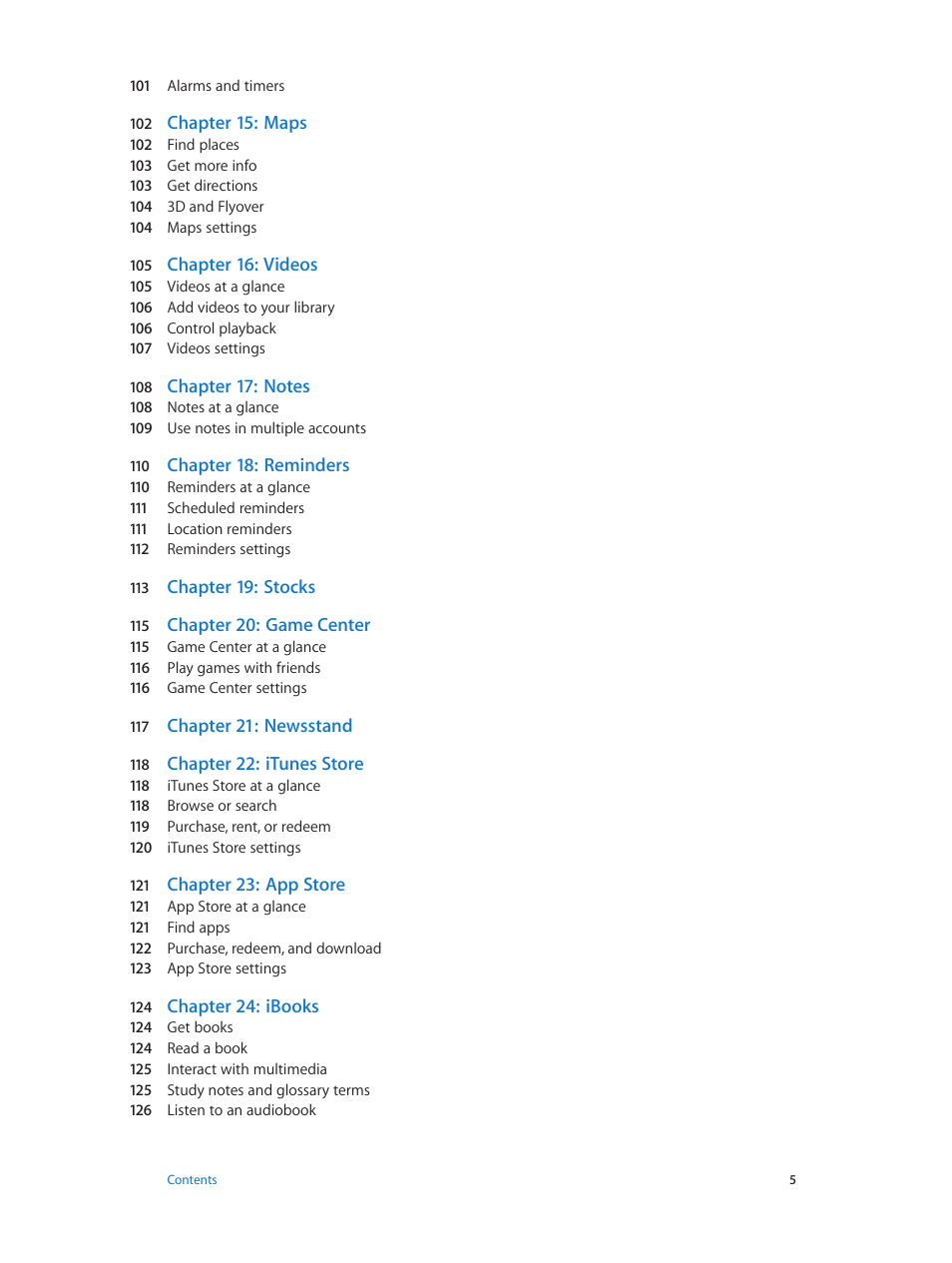 Apple iPhone iOS 8.4 User Manual | Page 5 / 196