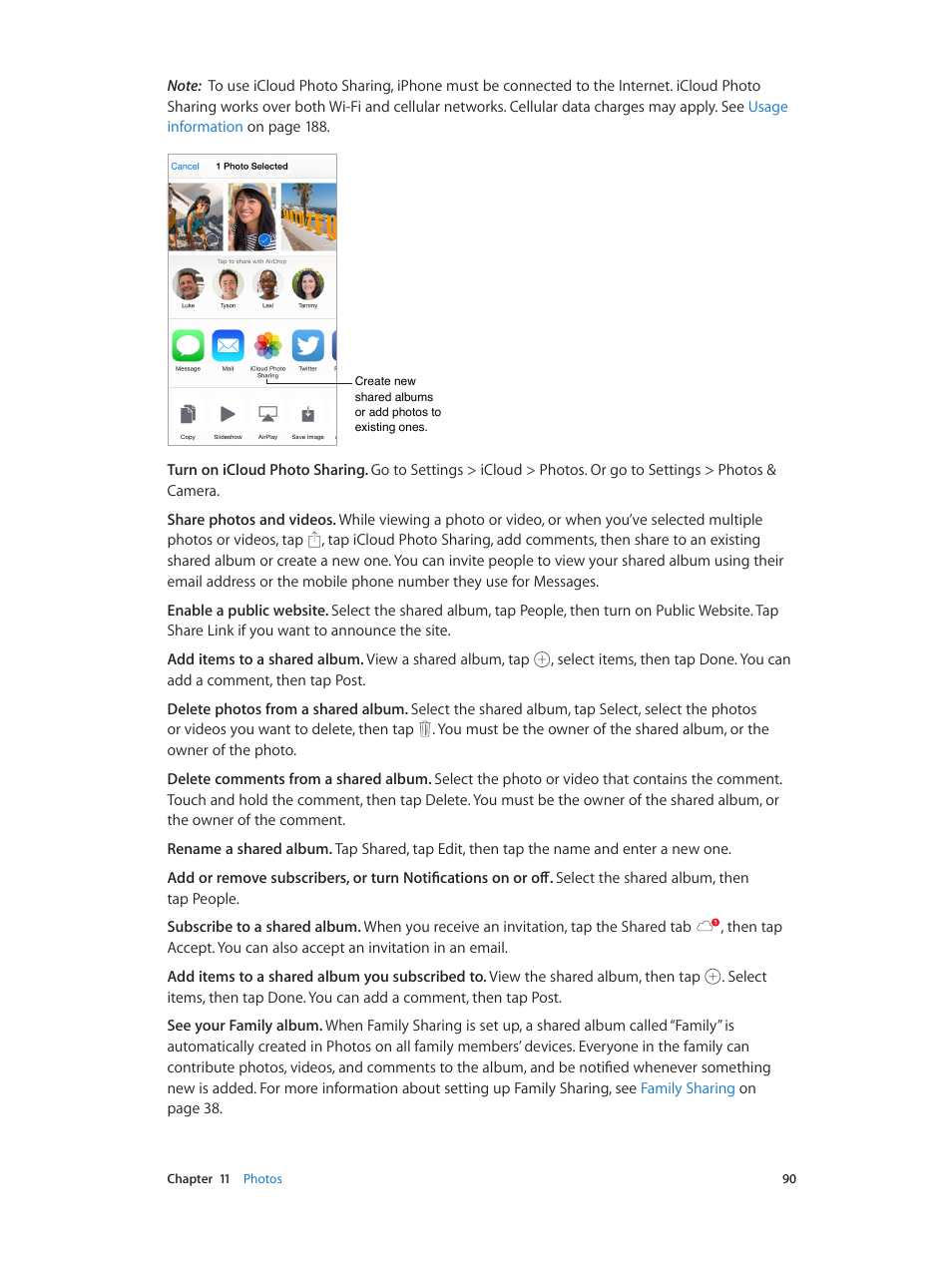 Apple iPhone iOS 8.4 User Manual | Page 90 / 196