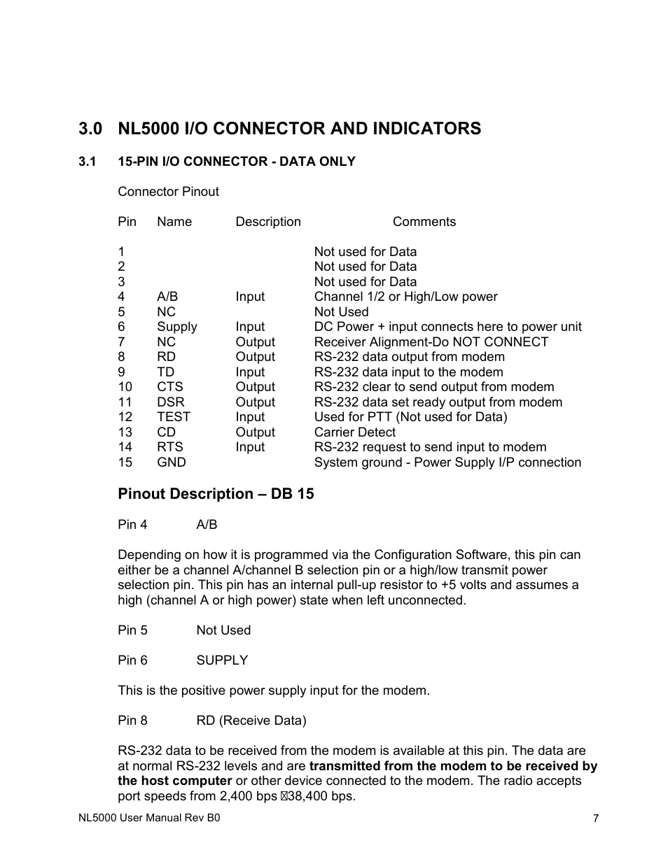 RF Neulink NL5000 Rev B0 User Manual | Page 8 / 25