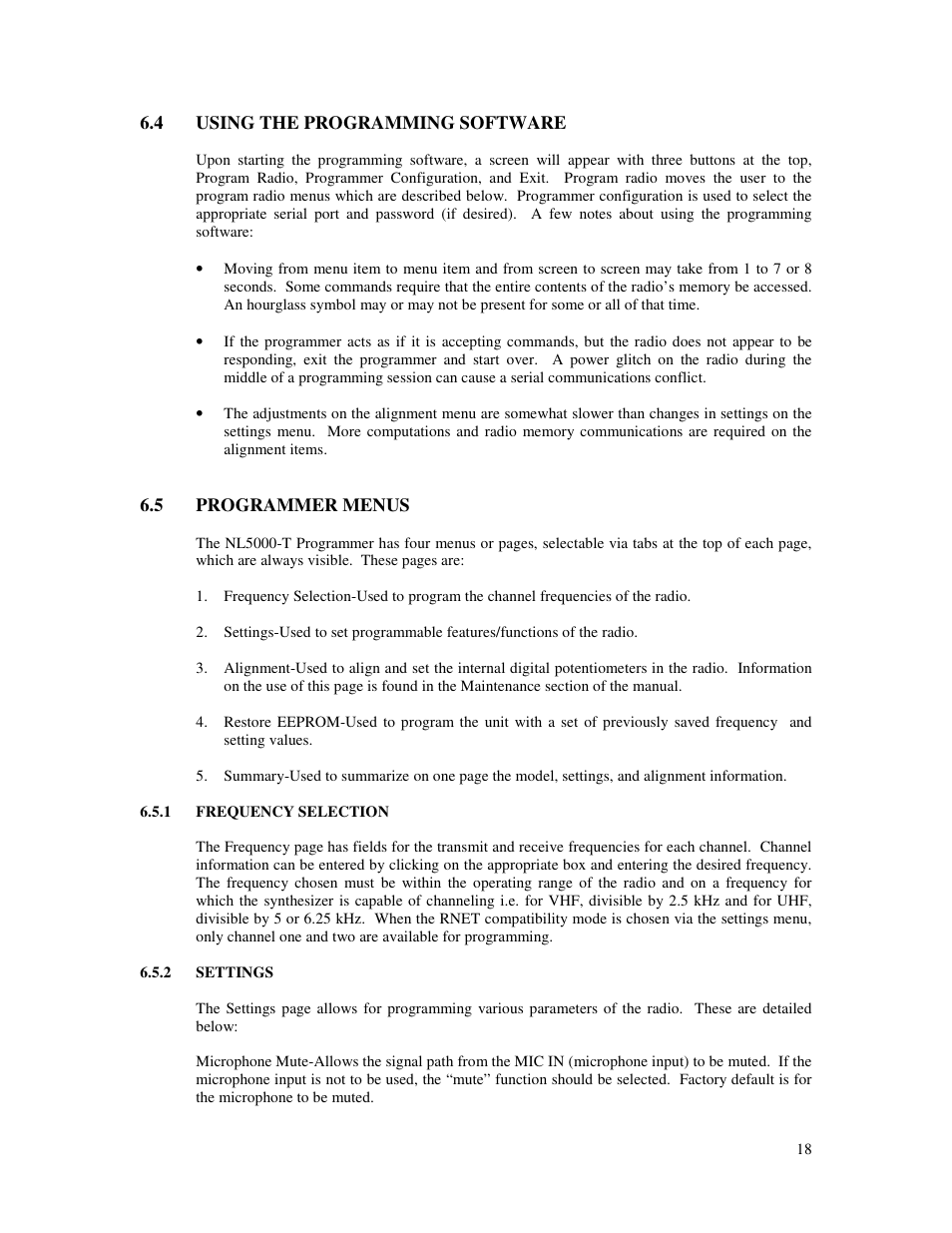 RF Neulink NL5000-T User Manual | Page 18 / 21