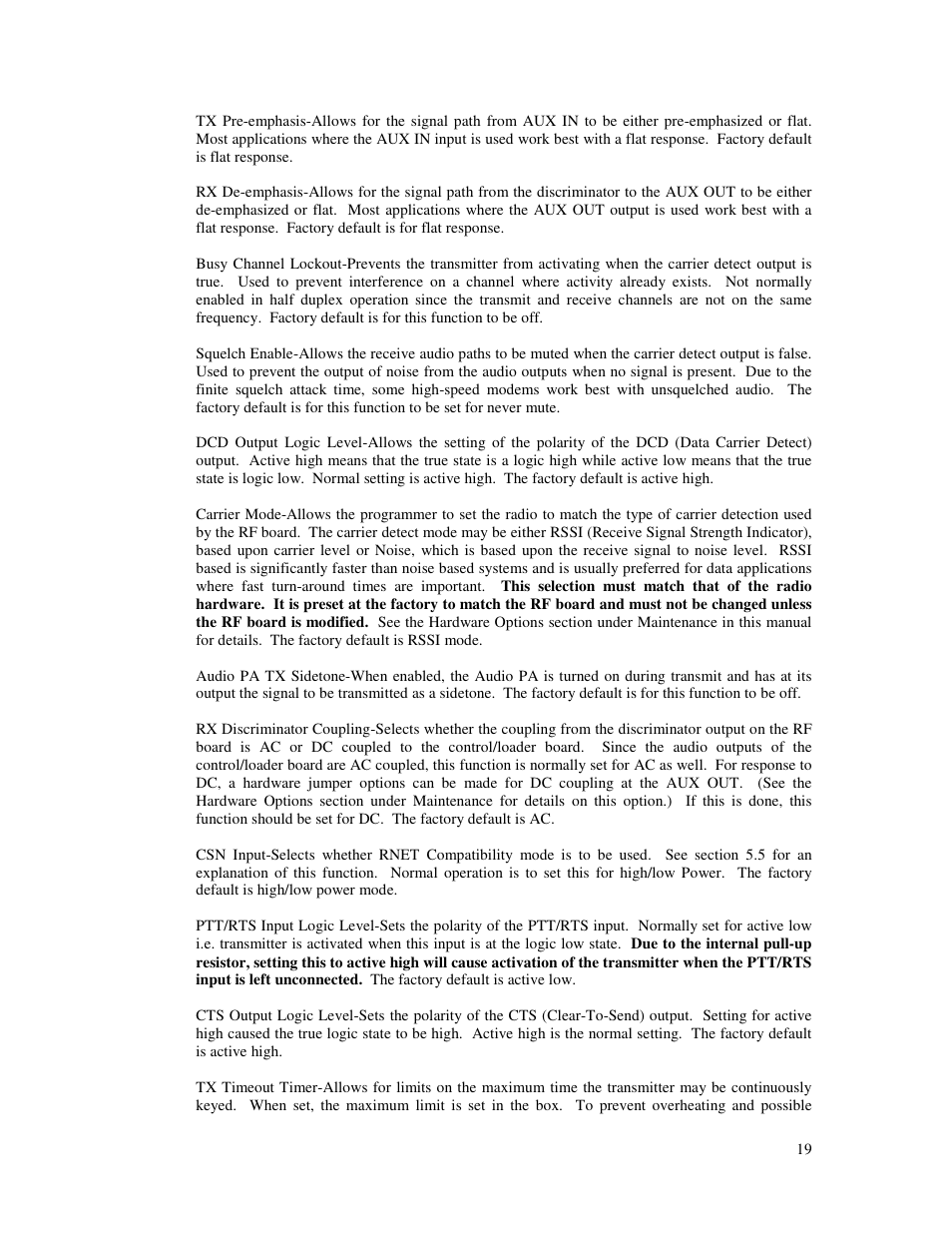 RF Neulink NL5000-T User Manual | Page 19 / 21