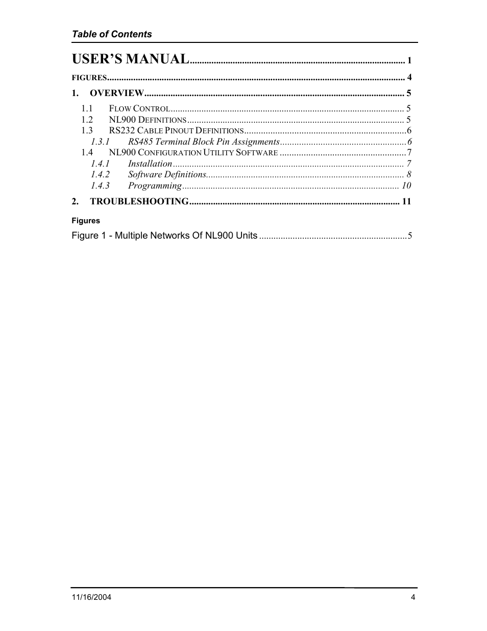 User’s manual | RF Neulink NL900 User Manual | Page 4 / 12