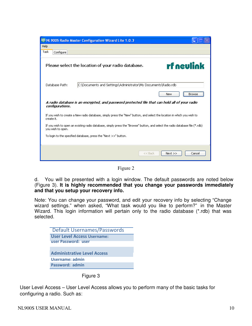 RF Neulink NL900S User Manual | Page 10 / 17