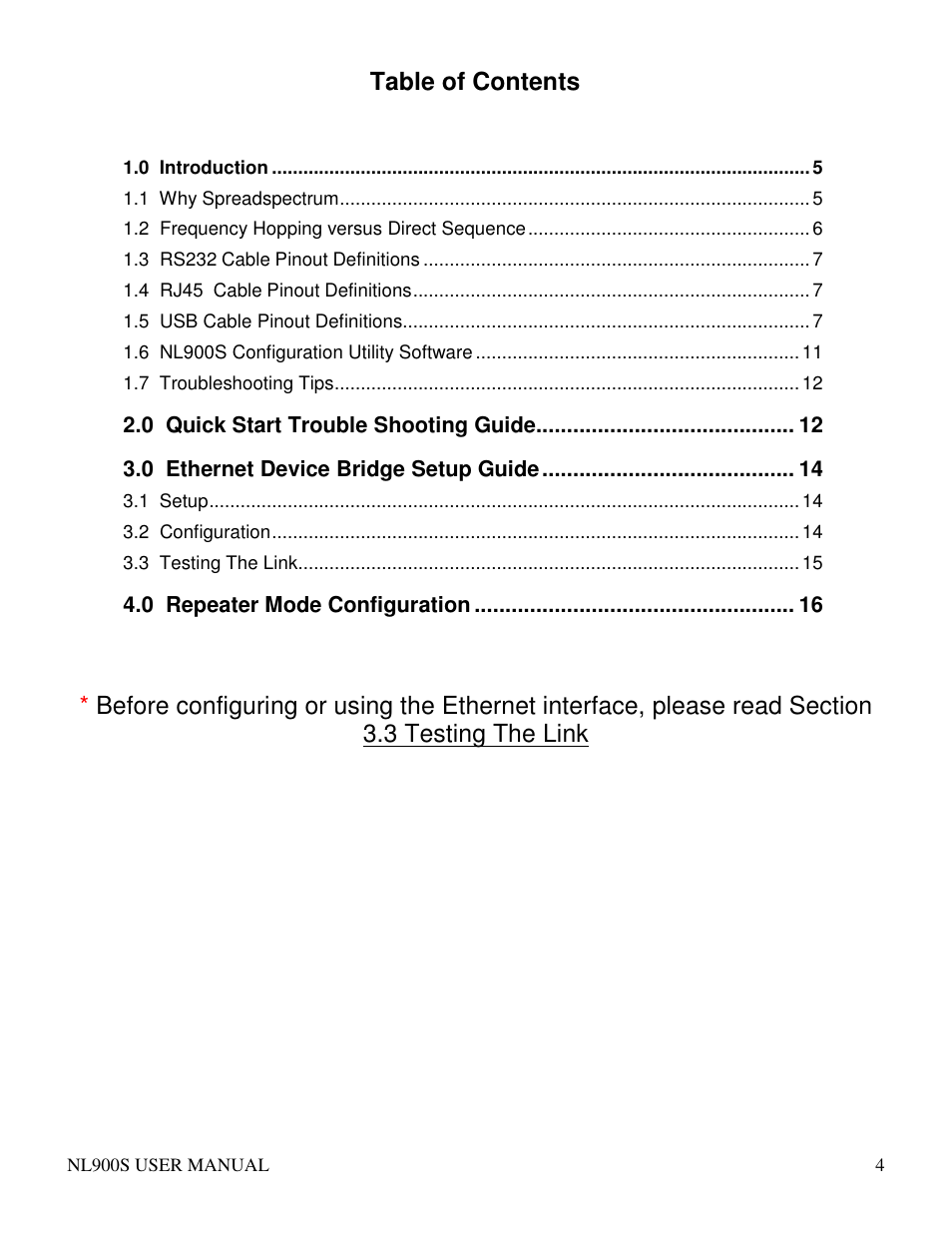 RF Neulink NL900S User Manual | Page 4 / 17