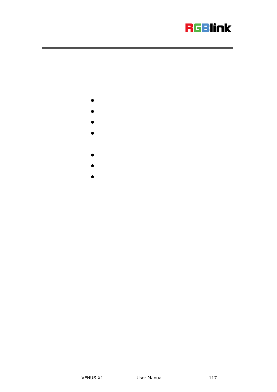 Common questions and solutions, In this chapter | RGBLink VENUS X1 User Manual User Manual | Page 117 / 135