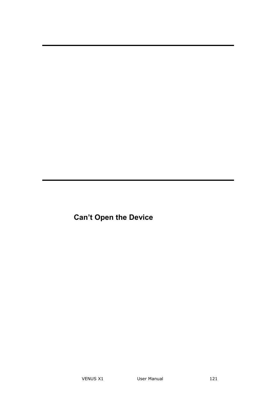 Manual adjust the hdmi, dvi and ext hdmi, ext dvi, Software upgrade failed, Can’t open the device | Failed when upgrade less than 100, Common questions and solutions | RGBLink VENUS X1 User Manual User Manual | Page 121 / 135