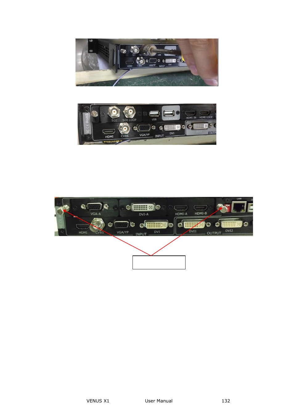 RGBLink VENUS X1 User Manual User Manual | Page 132 / 135