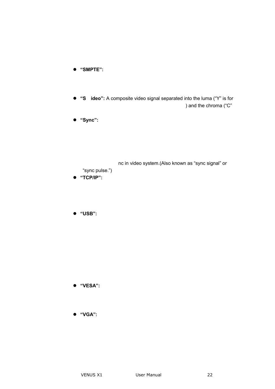 Introduction | RGBLink VENUS X1 User Manual User Manual | Page 22 / 135
