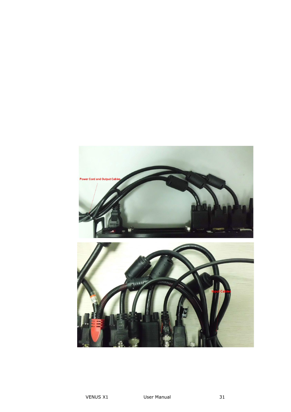 Interface protection block, Hardware orientation | RGBLink VENUS X1 User Manual User Manual | Page 31 / 135