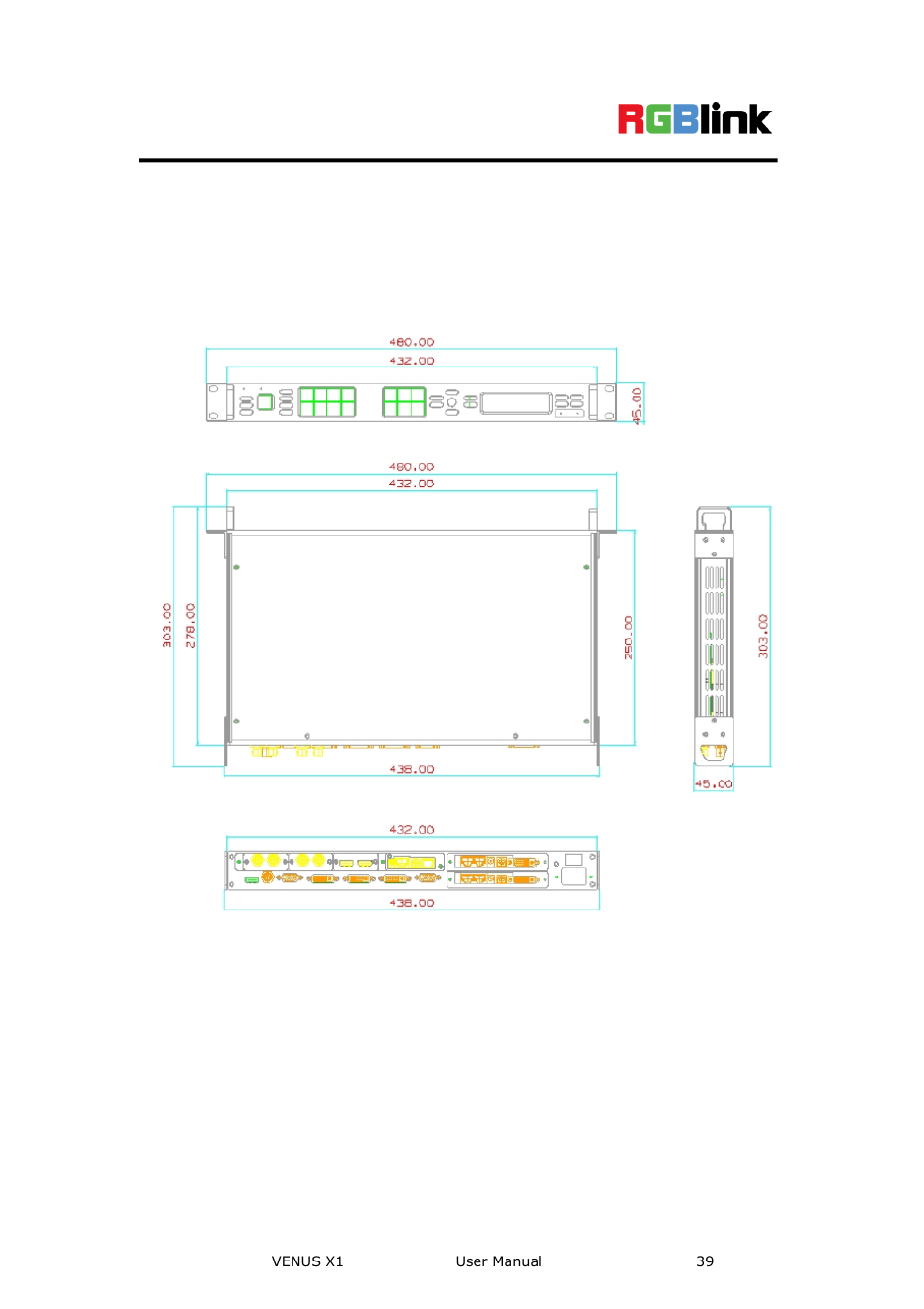 Hardware installation, In this chapter | RGBLink VENUS X1 User Manual User Manual | Page 39 / 135