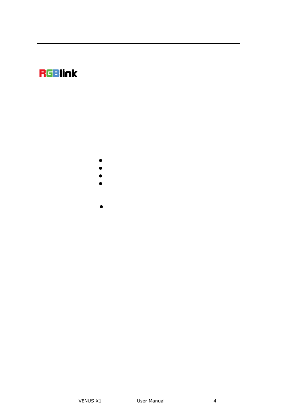 Company address, Xiamen rgblink science & technology co., ltd | RGBLink VENUS X1 User Manual User Manual | Page 4 / 135