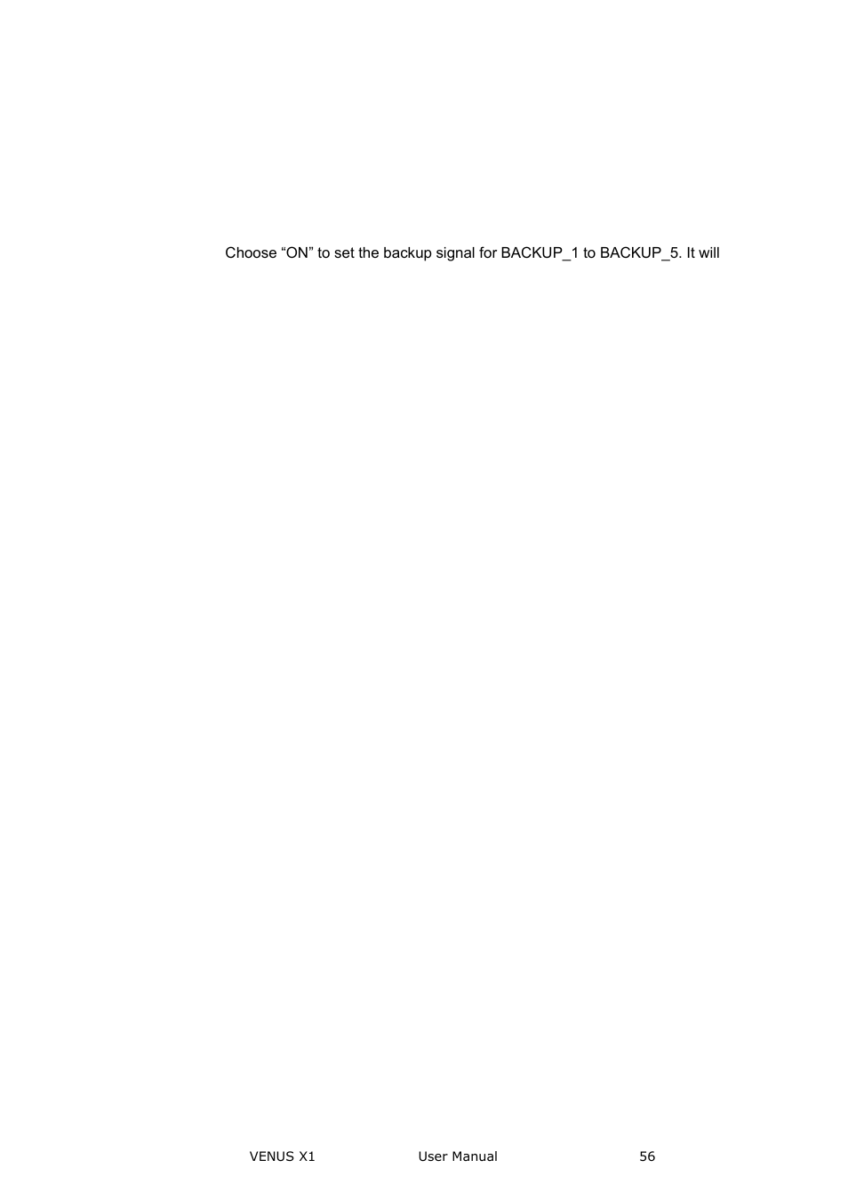 Menu orientation | RGBLink VENUS X1 User Manual User Manual | Page 56 / 135