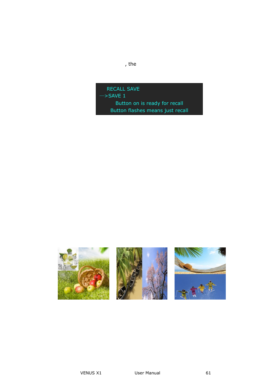 Load function, Pip function, Menu orientation | RGBLink VENUS X1 User Manual User Manual | Page 61 / 135
