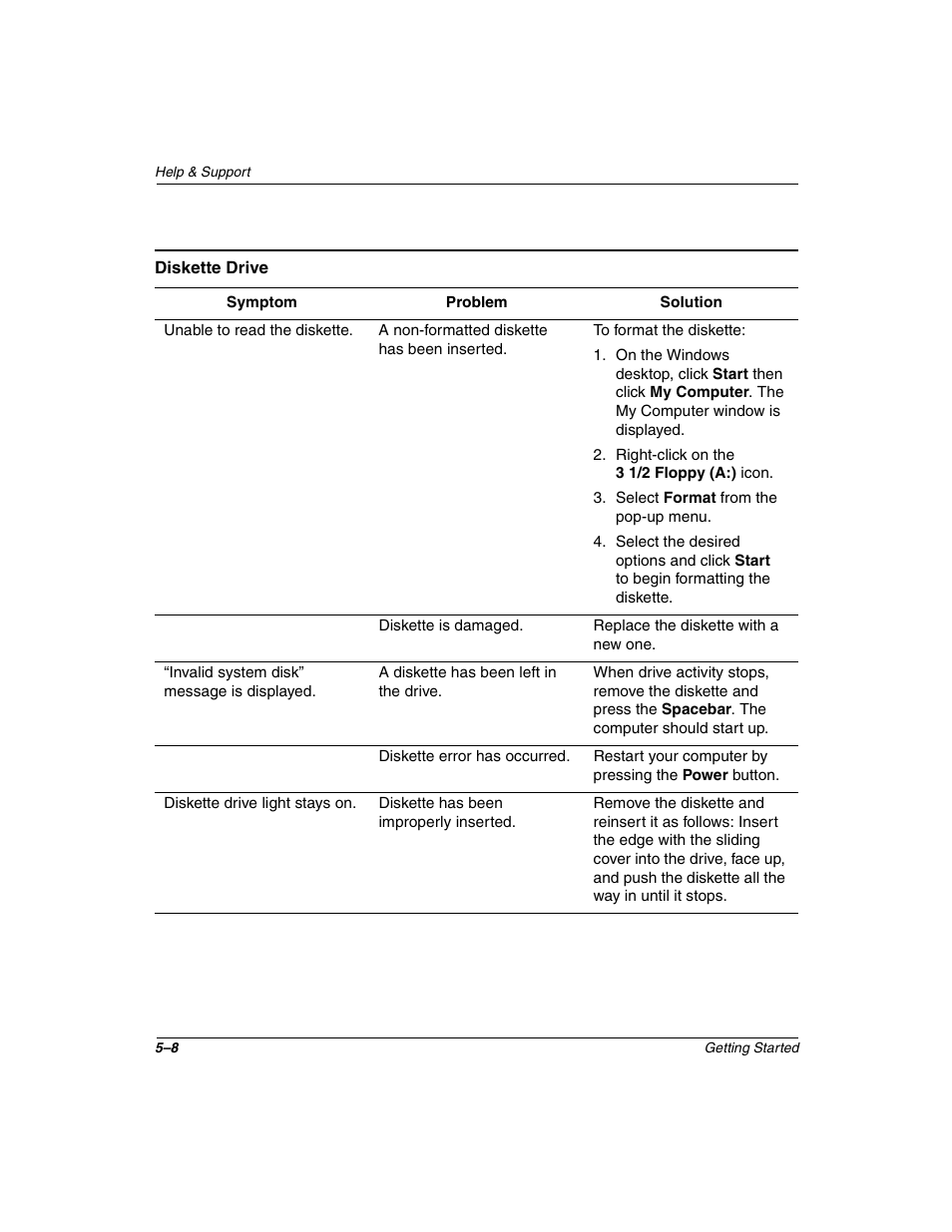 Compaq 4000 User Manual | Page 52 / 70
