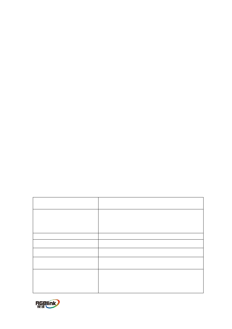 RGBLink MSP 215A User Manual | Page 4 / 6