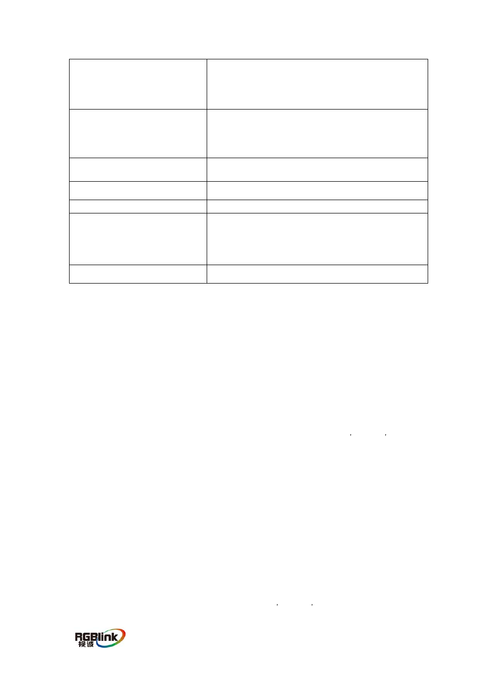 RGBLink MSP 215A User Manual | Page 5 / 6