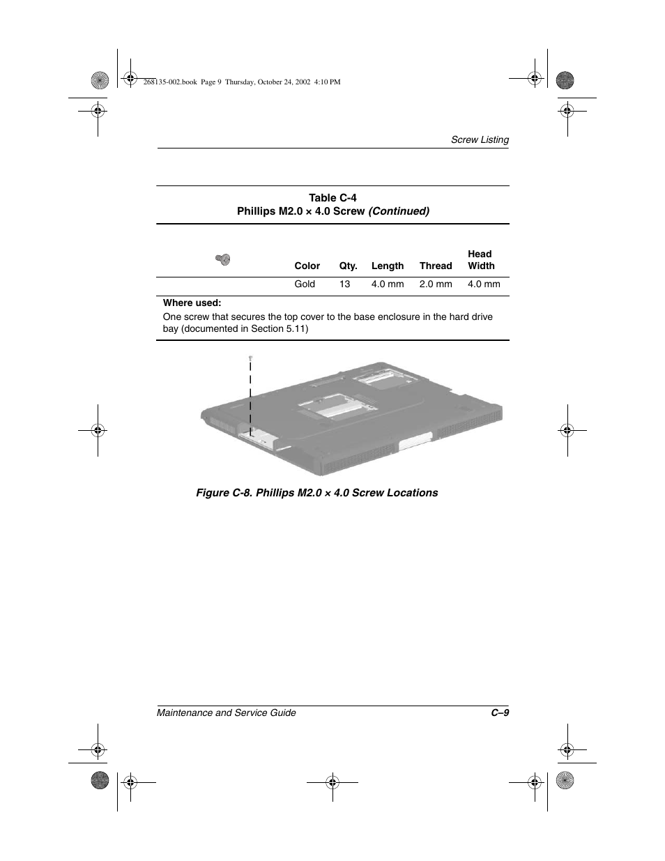 Compaq 2800 User Manual | Page 165 / 181