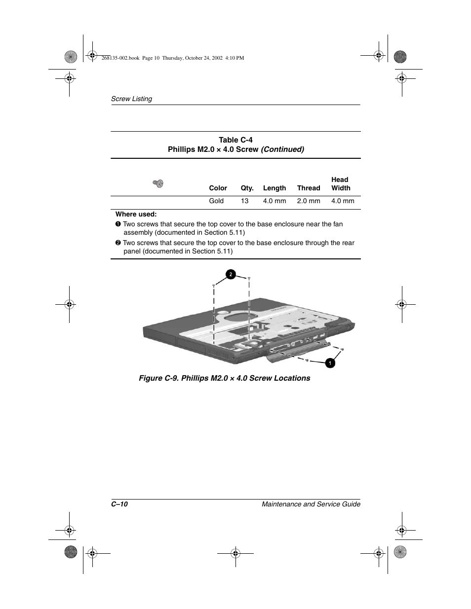 Compaq 2800 User Manual | Page 166 / 181