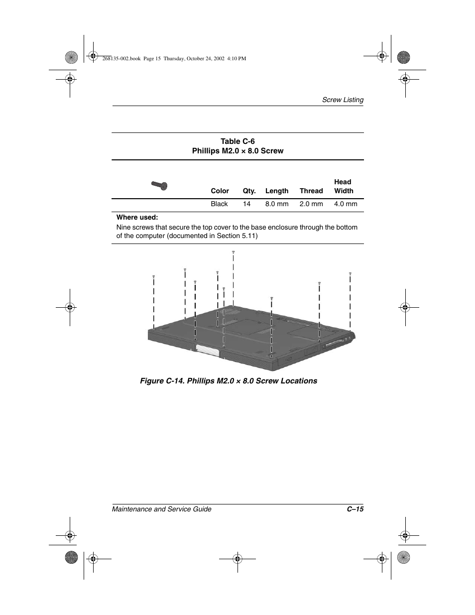 Compaq 2800 User Manual | Page 171 / 181
