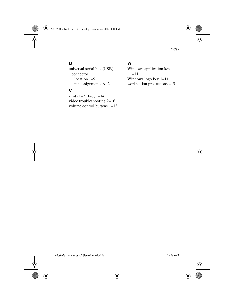 Compaq 2800 User Manual | Page 181 / 181