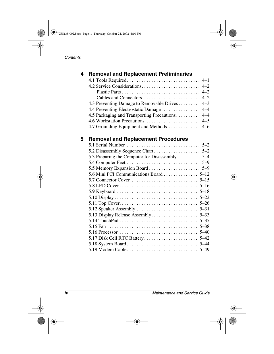 Compaq 2800 User Manual | Page 4 / 181