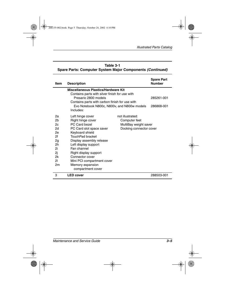 Compaq 2800 User Manual | Page 56 / 181