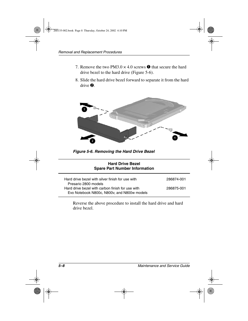 Compaq 2800 User Manual | Page 86 / 181