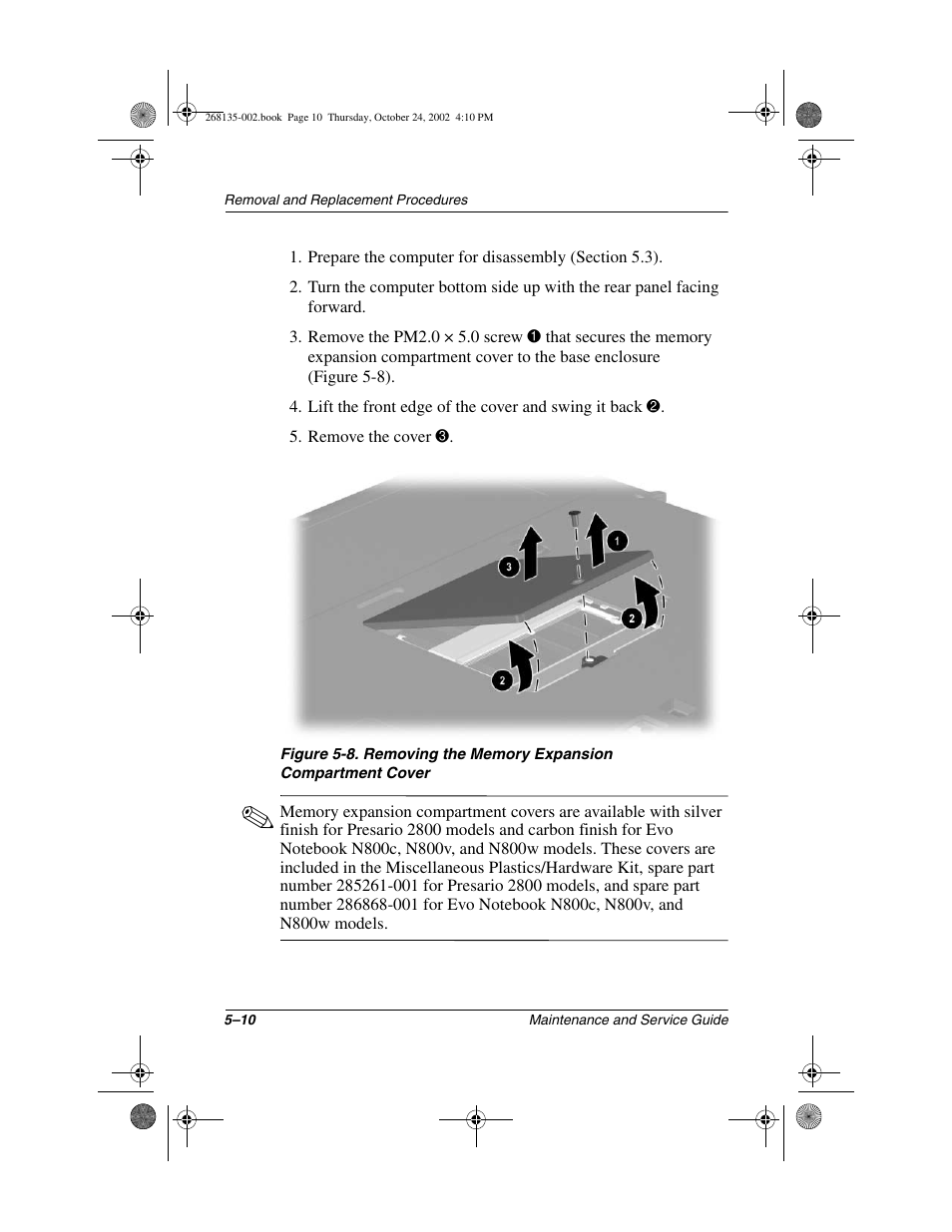 Compaq 2800 User Manual | Page 88 / 181