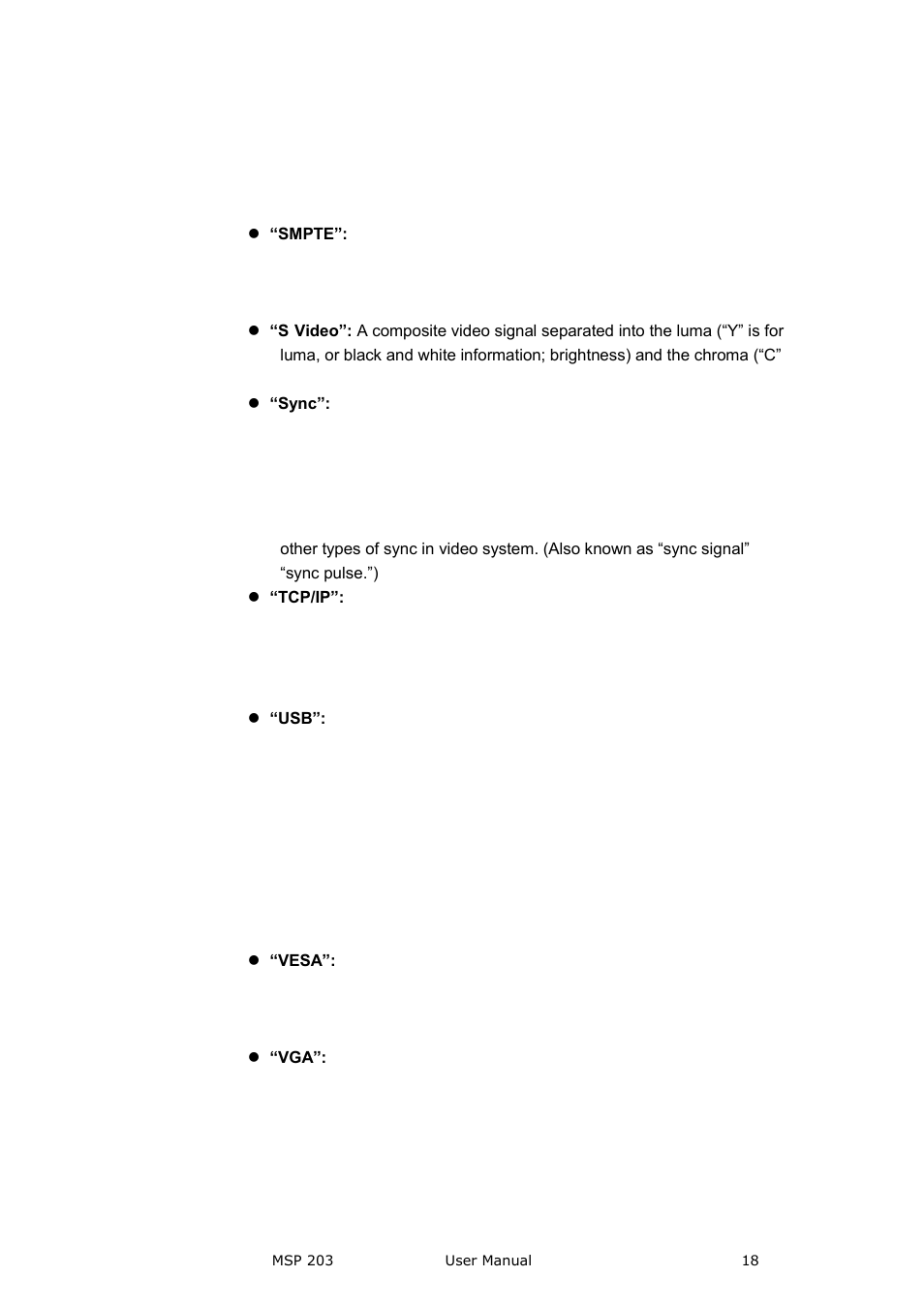 Brief introduction | RGBLink MSP 203 User Manual User Manual | Page 18 / 37