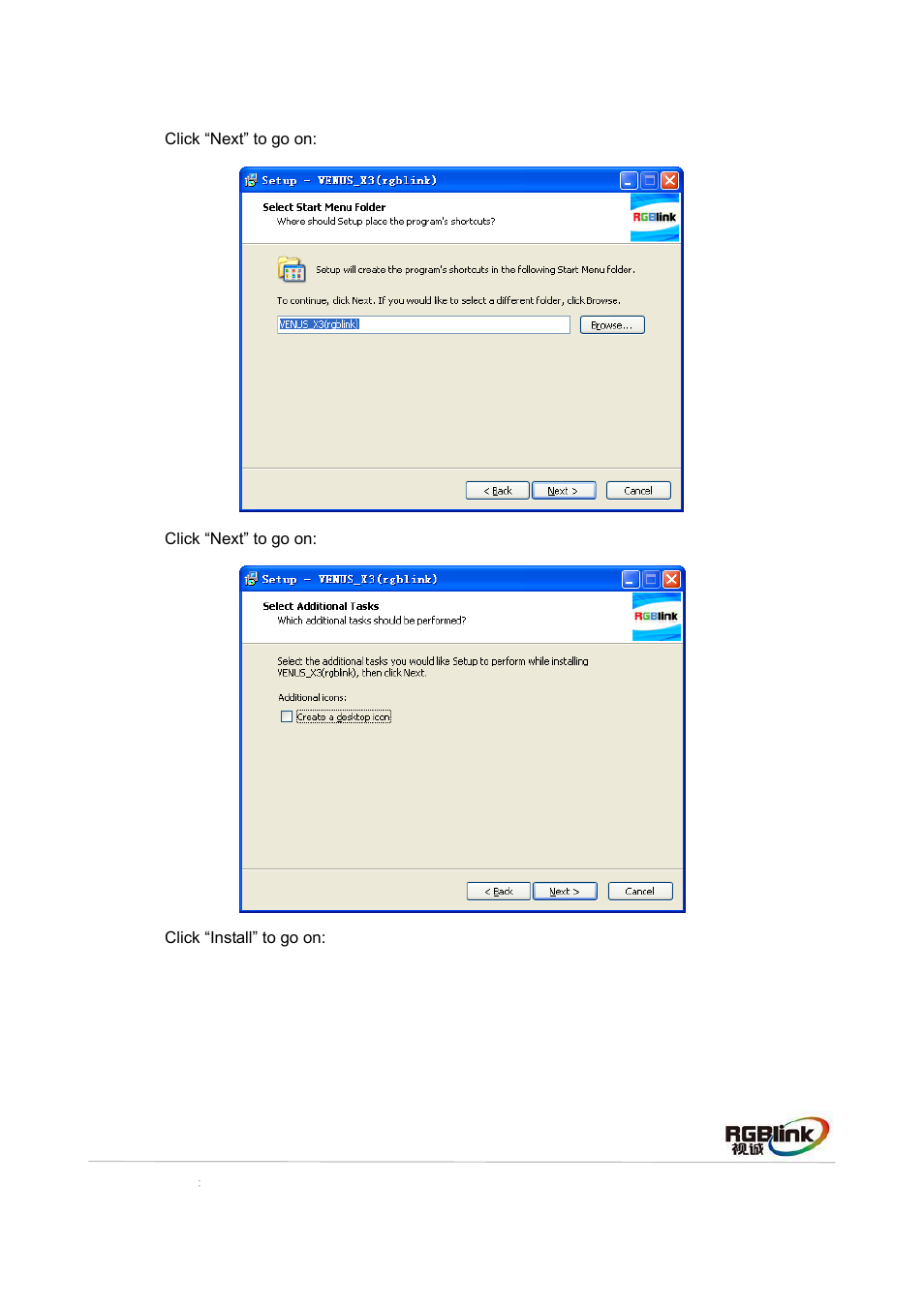 RGBLink VENUS X3 Quick Start User Manual | Page 10 / 37