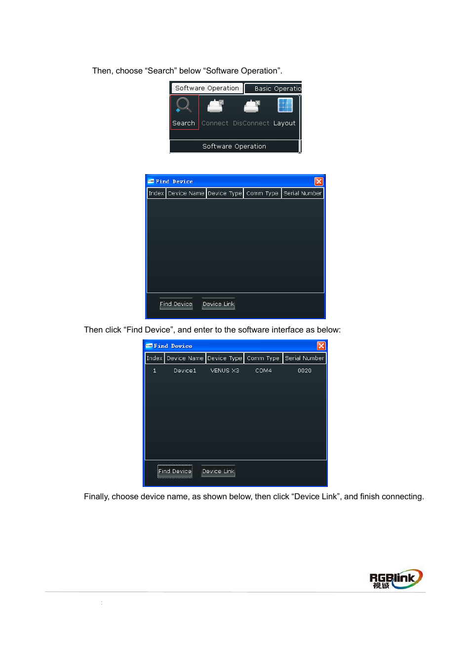 RGBLink VENUS X3 Quick Start User Manual | Page 13 / 37
