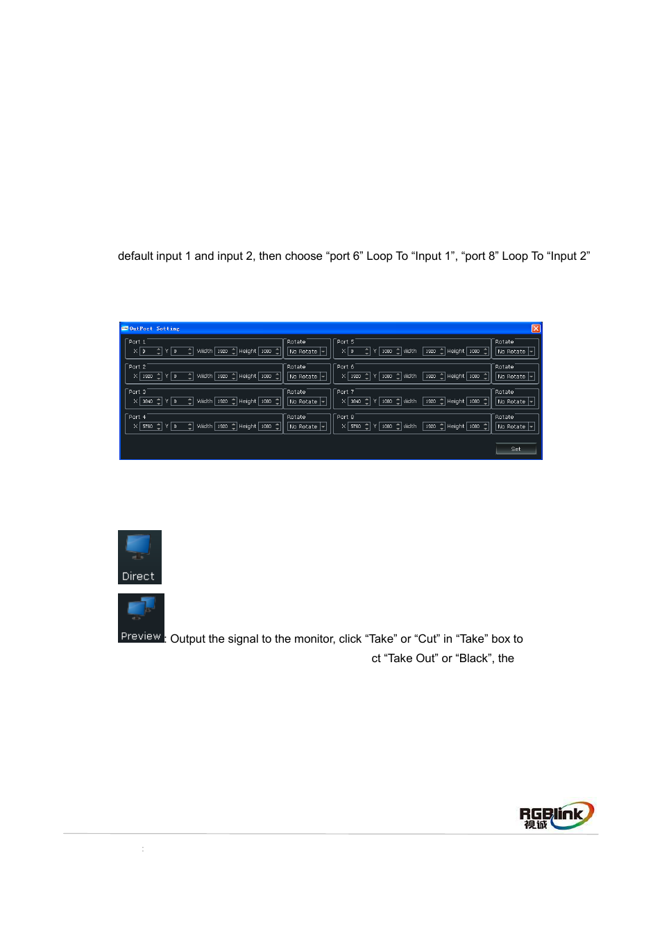 Operating mode | RGBLink VENUS X3 Quick Start User Manual | Page 16 / 37
