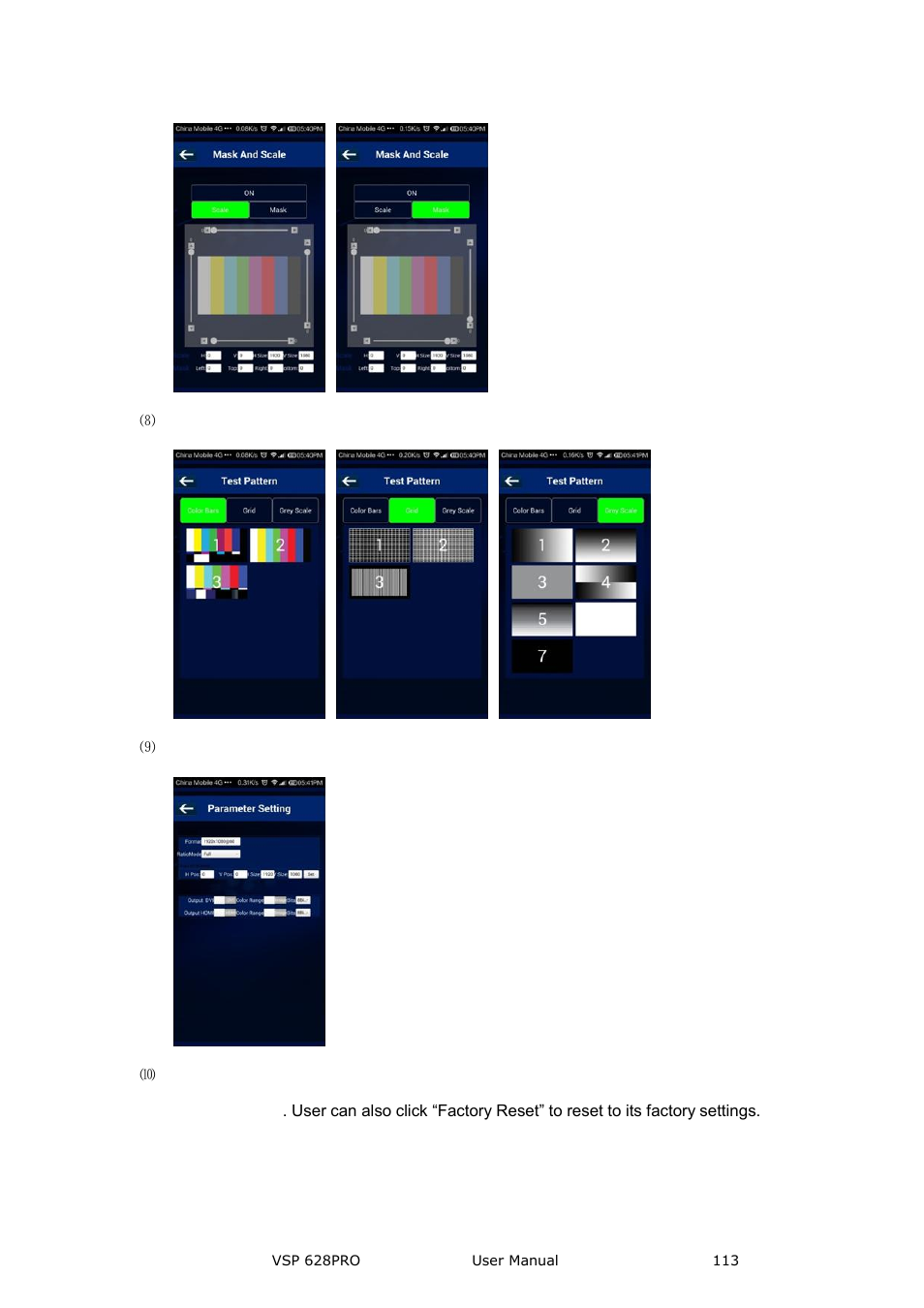 RGBLink VSP 628PRO User Manual User Manual | Page 113 / 120