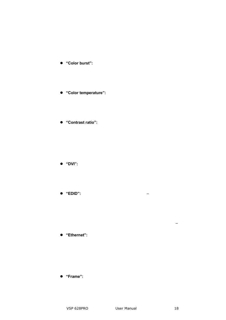 Introduction | RGBLink VSP 628PRO User Manual User Manual | Page 18 / 120