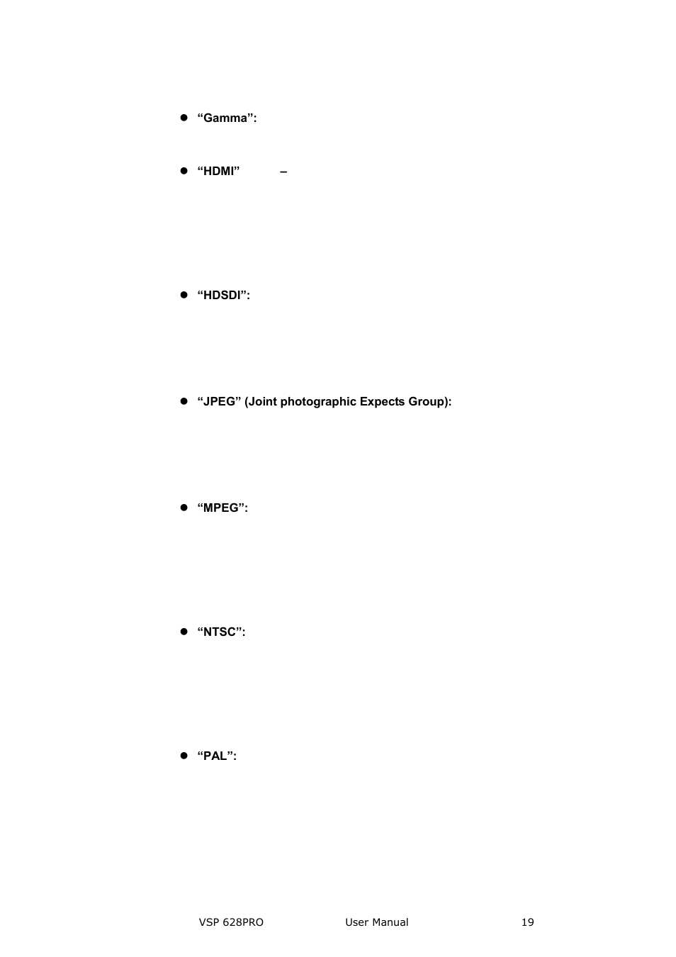 Introduction | RGBLink VSP 628PRO User Manual User Manual | Page 19 / 120