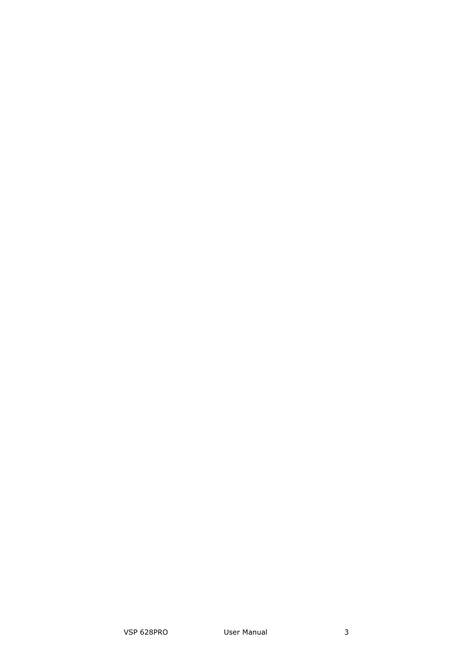 Guarantee and compensation, Trademarks | RGBLink VSP 628PRO User Manual User Manual | Page 3 / 120