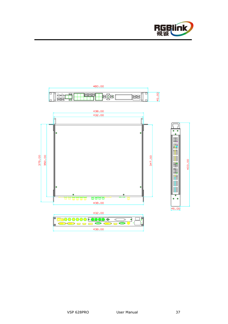 Hardware installation, In this chapter, Chapter 3 | RGBLink VSP 628PRO User Manual User Manual | Page 37 / 120