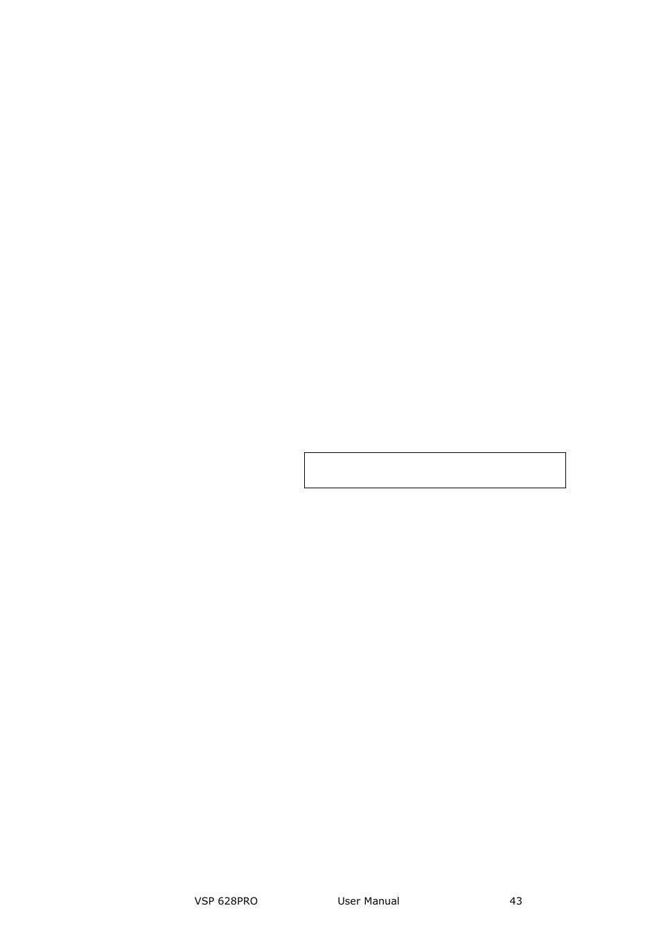 Menu orientation | RGBLink VSP 628PRO User Manual User Manual | Page 43 / 120
