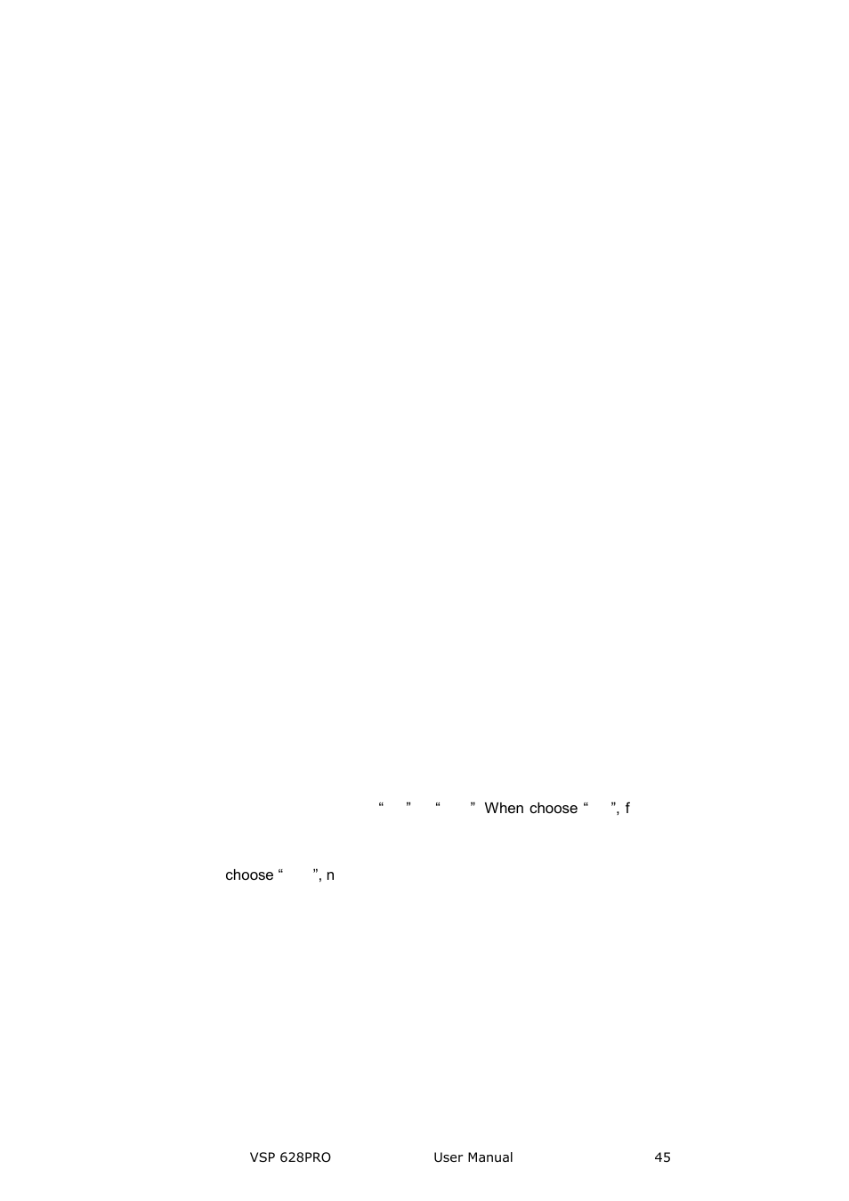Menu orientation | RGBLink VSP 628PRO User Manual User Manual | Page 45 / 120