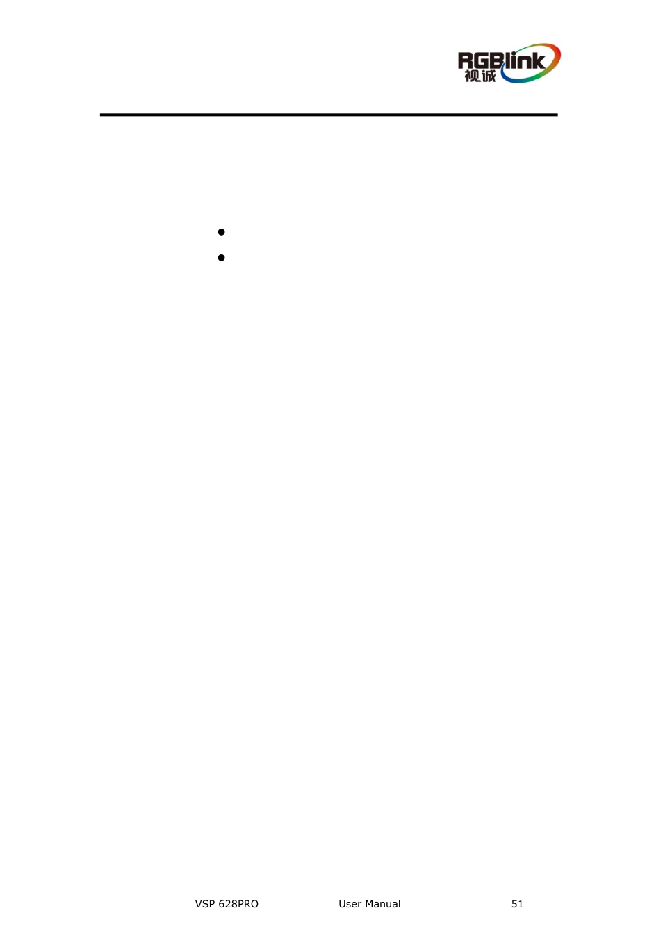 Communication software guideline, In this chapter | RGBLink VSP 628PRO User Manual User Manual | Page 51 / 120