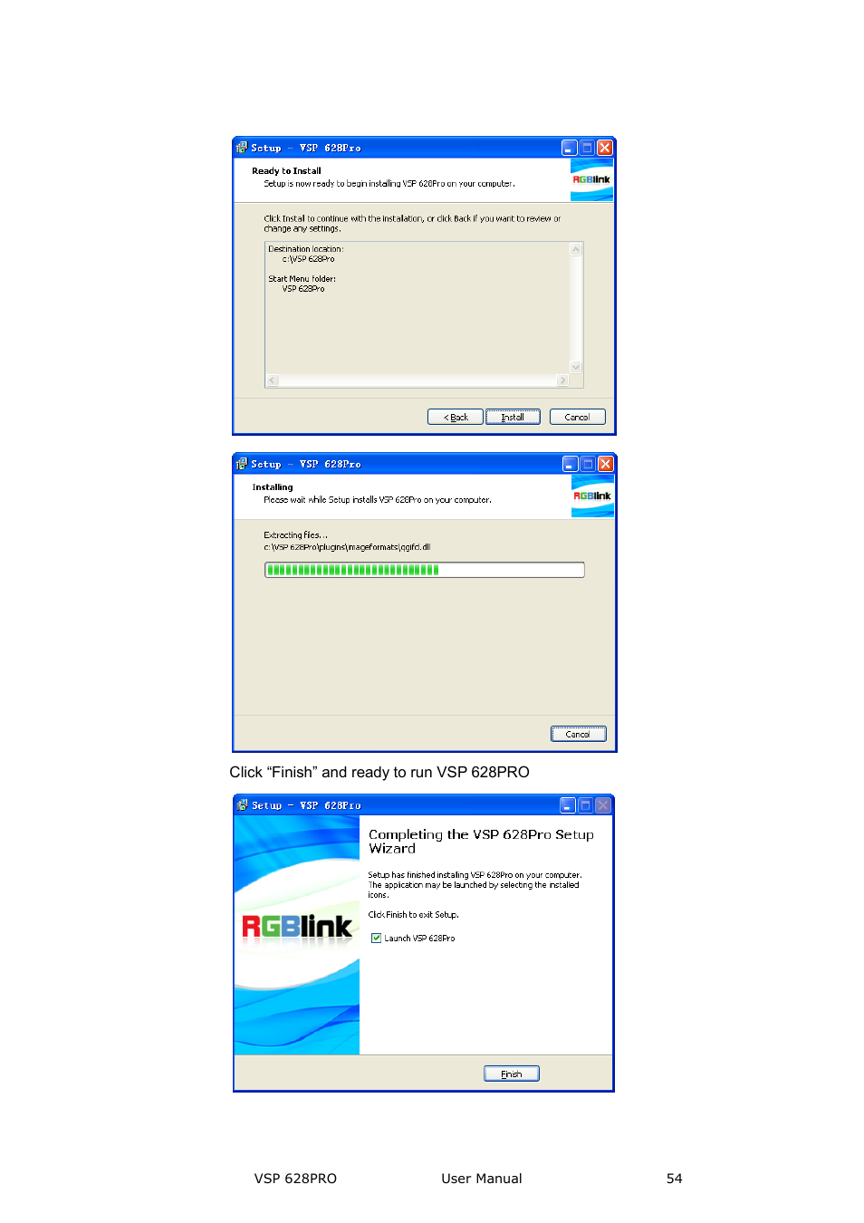 Communication software guideline | RGBLink VSP 628PRO User Manual User Manual | Page 54 / 120