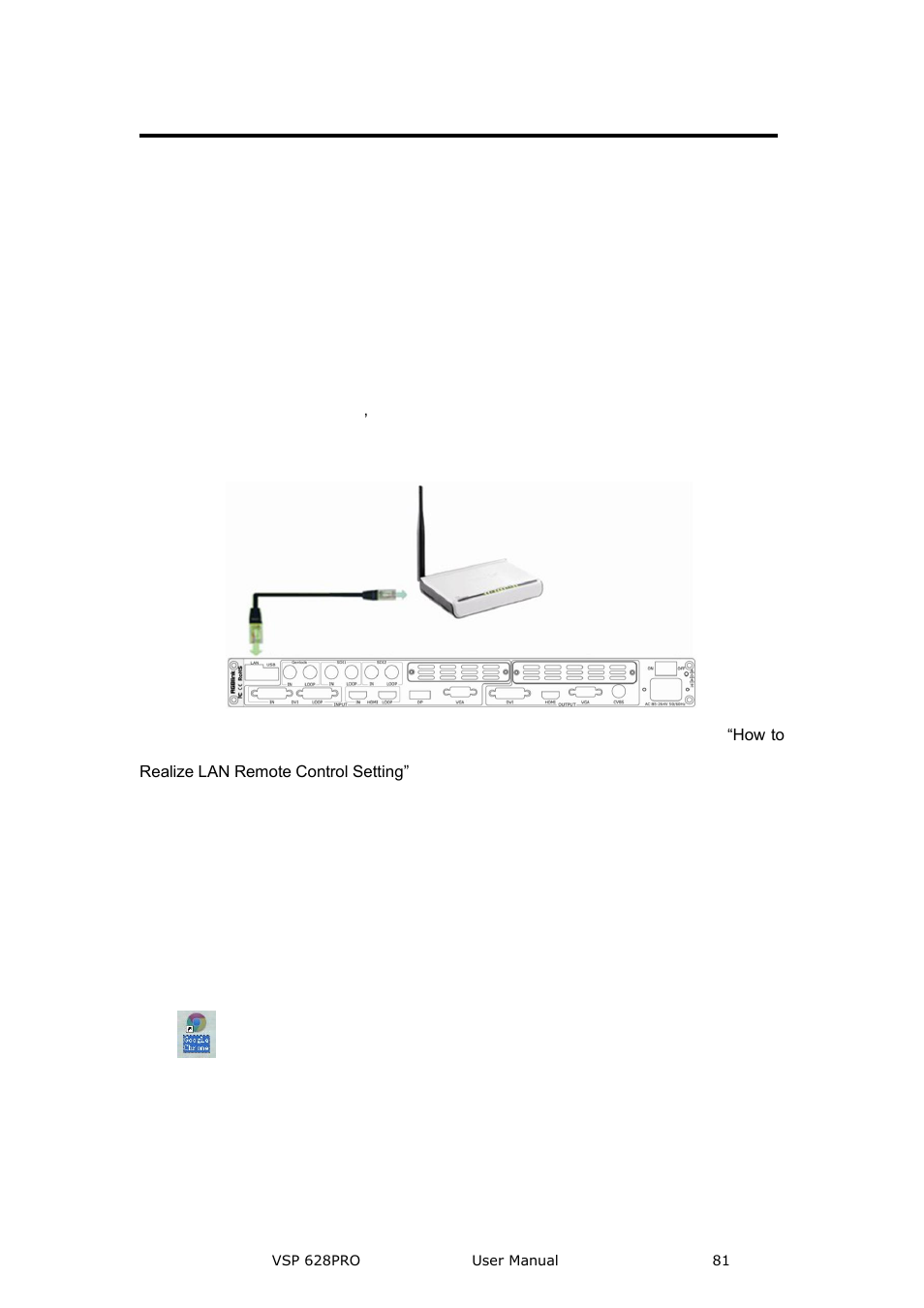 How to realize web server cross-platform setting, System setup and operations | RGBLink VSP 628PRO User Manual User Manual | Page 81 / 120