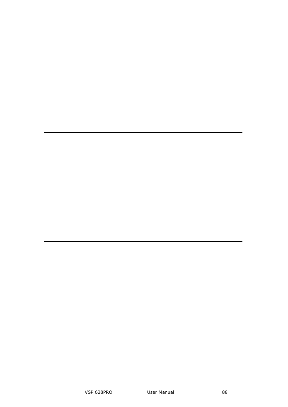 Vga input offset or cannot be full size shown, Set auto adjust for vga input, Software upgrade failed | Failed when upgrade to 90, Edid package upgrade failed | RGBLink VSP 628PRO User Manual User Manual | Page 88 / 120