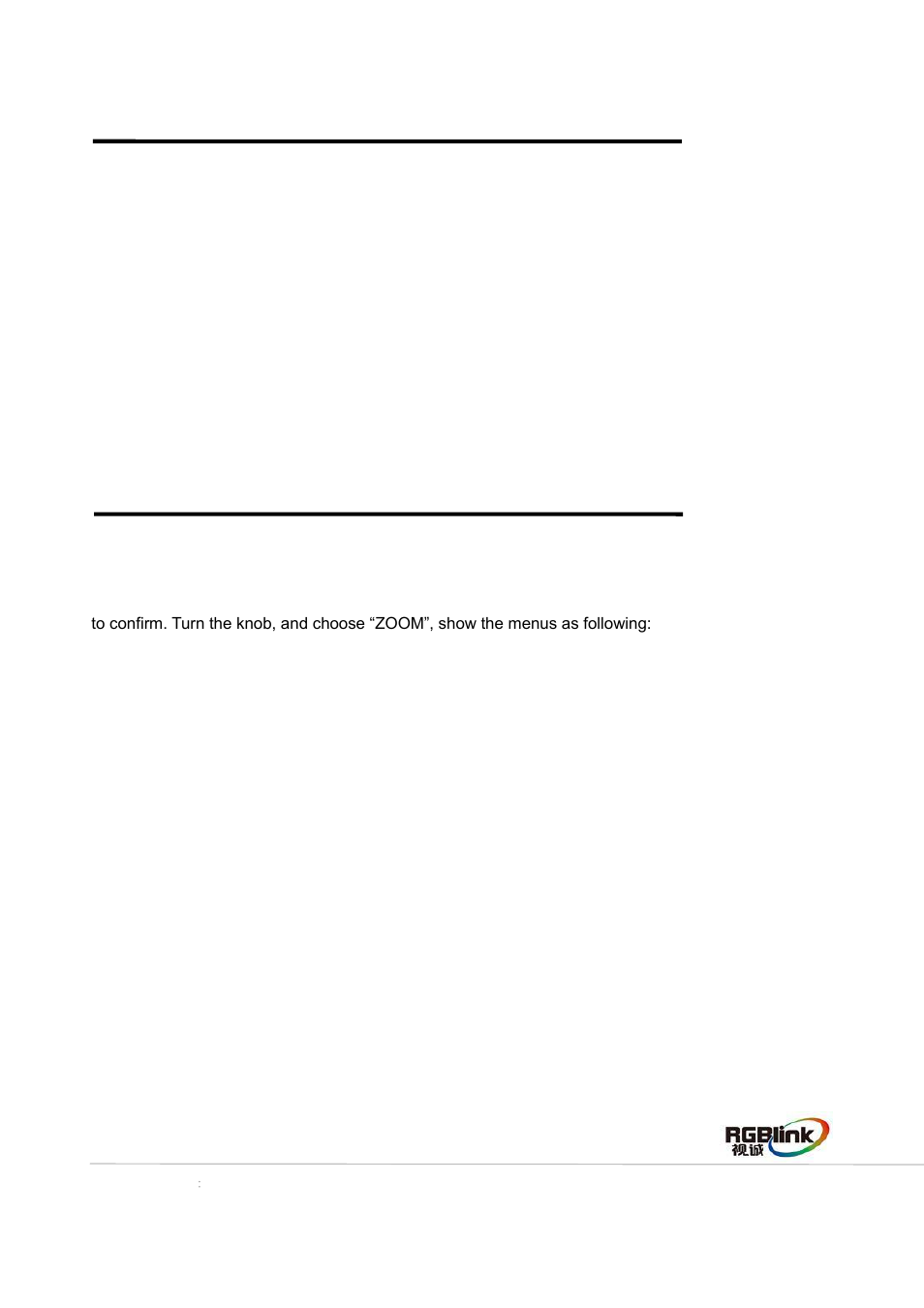 How to set image zoom, How to set up image zoom | RGBLink VSP 168S Quick Start User Manual | Page 10 / 19