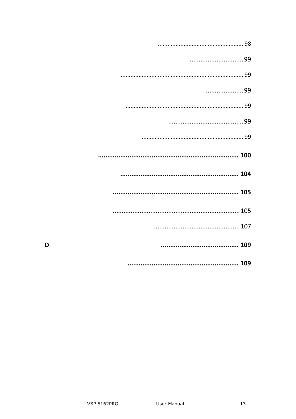 RGBLink VSP 5162PRO User Manual | Page 13 / 114