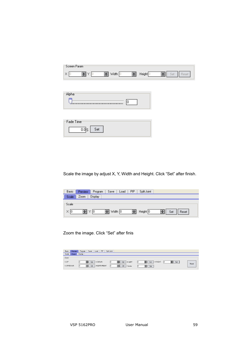 Preview, Communication software guideline | RGBLink VSP 5162PRO User Manual | Page 59 / 114