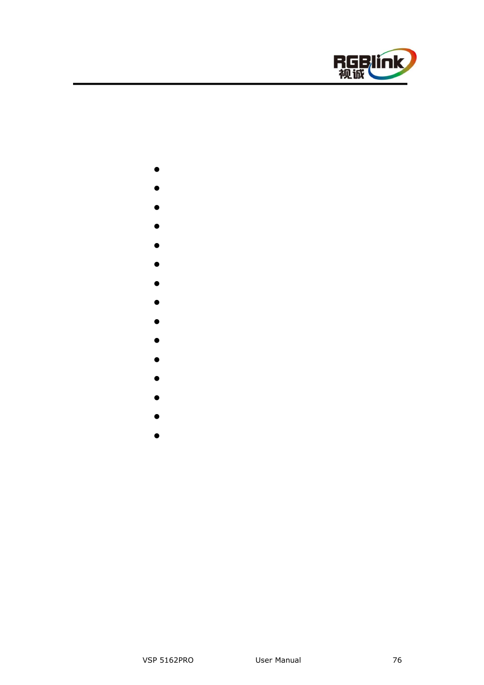 System setup and operations, In this chapter | RGBLink VSP 5162PRO User Manual | Page 76 / 114