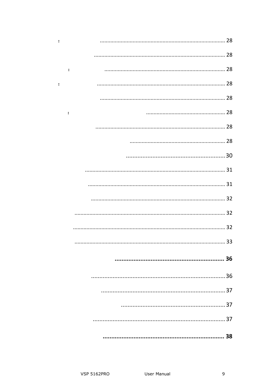 RGBLink VSP 5162PRO User Manual | Page 9 / 114