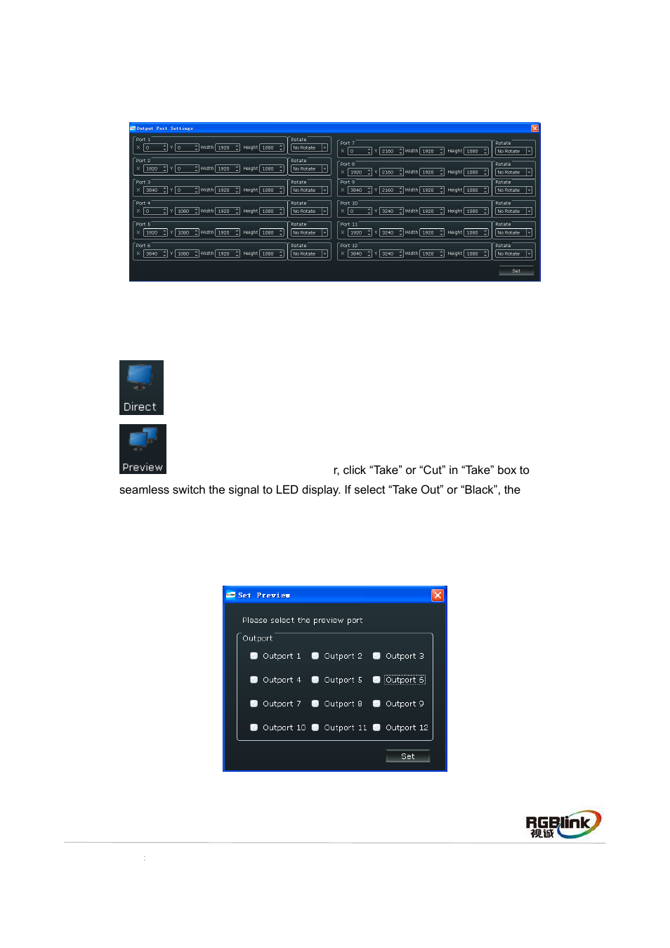 Operating mode | RGBLink VENUS X2 Quick Start User Manual | Page 15 / 31